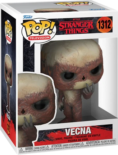 Funko Pop! TV Stranger Things Season 4 - Vecna Figure #1312 + Protector
