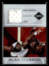 2011-12 Panini Limited Karl Malone Glass Cleaners Materials Game Worn /99 FX977