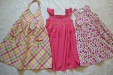 Gymboree PRETTY LADY Dress Knit Ladybug Pink Smocked or CottonPlaid NWT 6 7 8 9