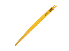 Image of DeWalt Reciprocating Saw Blades Bi-Metal 305mm 5 Pack Metal Cutting DT2350-QZ