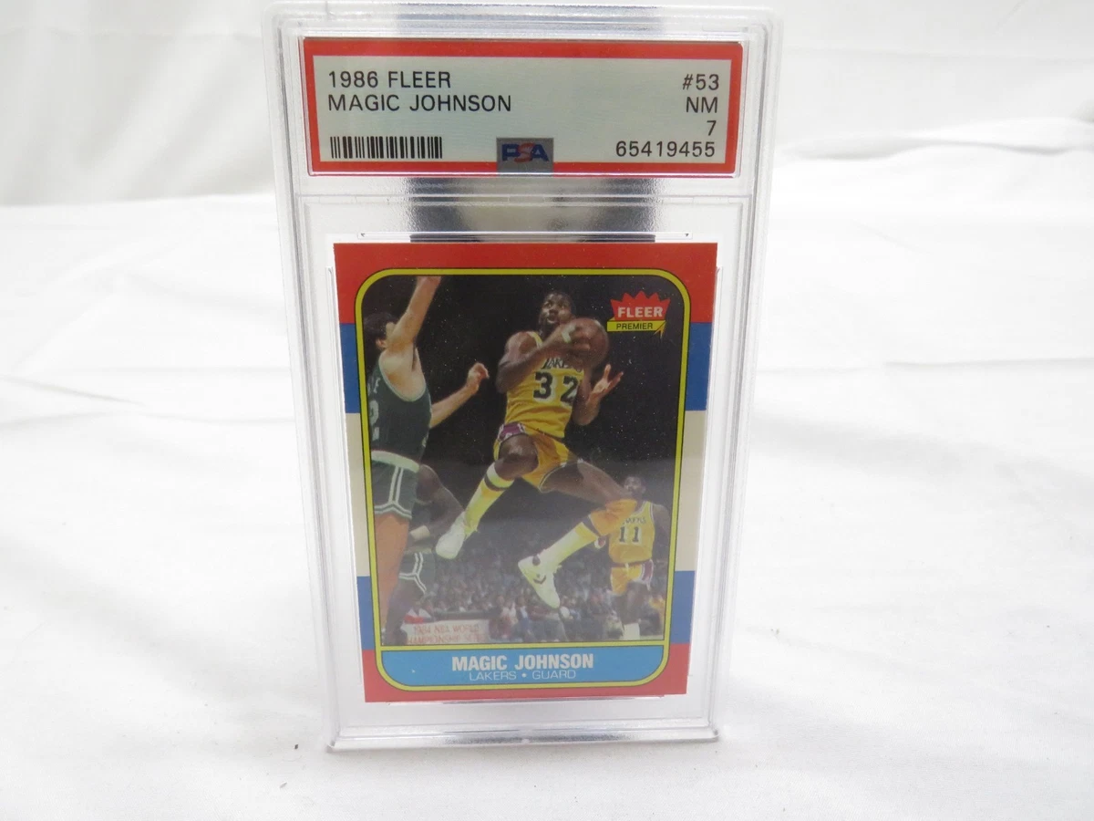 Magic Johnson Professional Sports Authenticator (PSA) Basketball