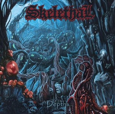 Skelethal Of the Depths (Vinyl) 12'' Album Coloured Vinyl