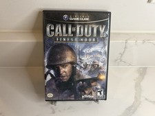 Call of Duty Finest Hour - Nintendo GameCube - Disc & Case - NOT TESTED