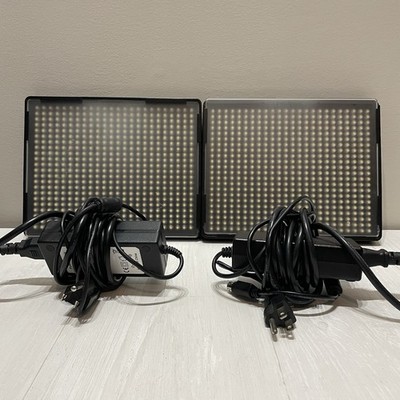 2 Aputure Amaran AL-528W LED video lights Adjustable Lighting