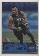 2016 Panini Prestige Rookies Xtra Points Blue CJ Prosise #219 6f8
