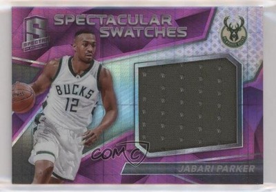 2016-17 Panini Spectra Spectacular Swatches Pink 26/49 Jabari Parker #34 0r4