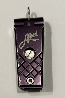 Abel Nippers OG Purple Anodized Line Cutter-Original Model - Excellent Condition