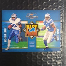 2005 Barry Sanders Donner's Classic Past And Present Number To A Thousand