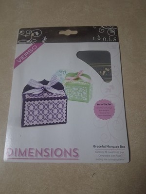 Tonic Studios Verso Dimensions Graceful Marquee Box die set.