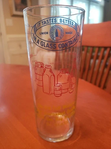 VTG Measuring Glass IT TASTES BETTER IN A GLASS CONTAINER Union GMP Made 1.5 cup