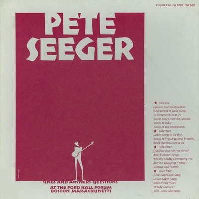PETE SEEGER - Pete Seeger Sings And Answers Questions - CD - **Excellent**