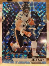 Panini 2025 Mosaic Football Cole Kmet Chicago Blue Prism   #48