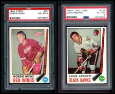 1969-70 O-Pee-Chee Hockey Near Complete Set 6 - EX/MT 6118619 (161 / 231 cards)