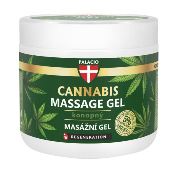 Palacio Massagegel Mit HanföL 600 Ml PAL0876 Bereich Muskeln Gelenke RüCken-image