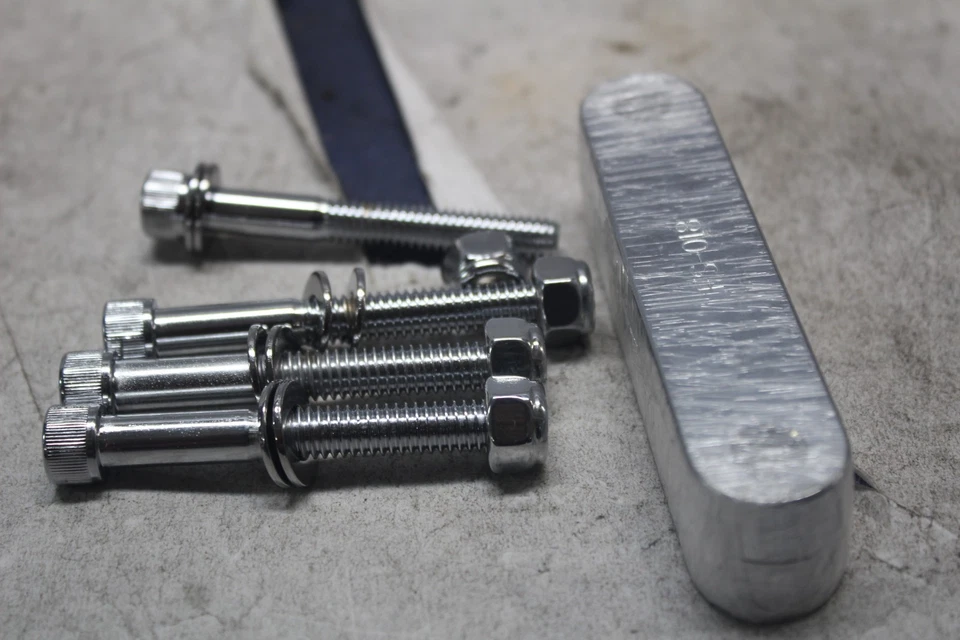 FS-018 HHI HAWG SOPORTES 30" ESPACIADORES GUARDABARROS CROMO HARLEY DAVIDSON Foto 4 de 4