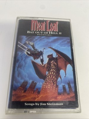 Bat Out of Hell II: Back into Hell by Meat Loaf (Cassette, Sep-1993, 2 Discs,...