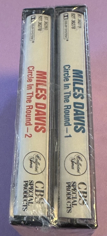 MILES DAVIS - Circle In The Round TWO CASSETTES (1979) ✨New Sealed✨ - Image 2 of 3