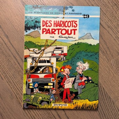 Spirou et Fantasio Tome 29 Des Haricots Partout Fournier Dupuis French 1980 rare