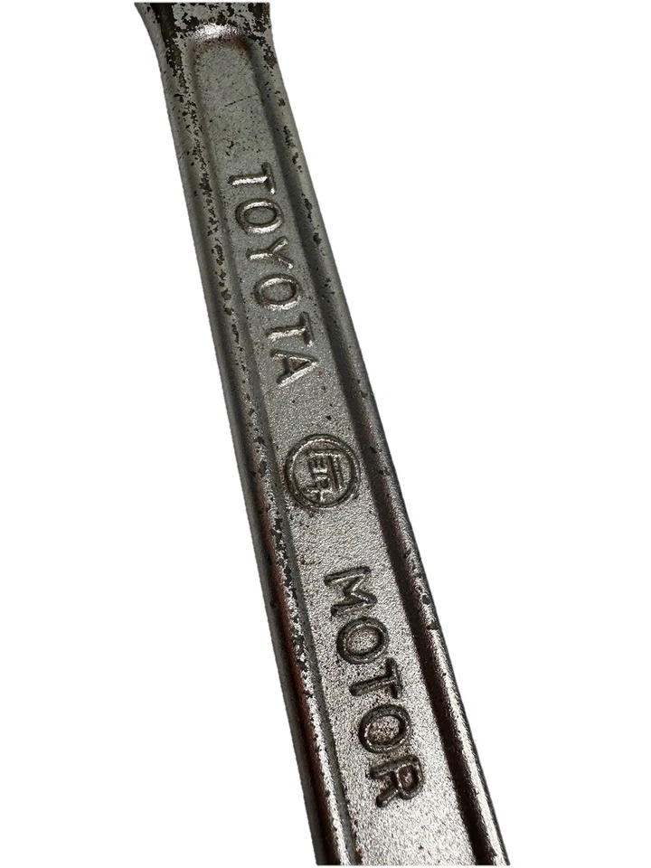 Auténtica llave ajustable motor Toyota vintage 10" hecha en Japón Foto 2 de 4