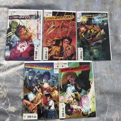 X-TERMINATORS (2022) #1, 2, 3, 4, 5 Complete Series X-Men Marvel lot #1-5