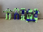 Vintage Transformers G1 Decepticons Constructicons Lot of 5 - Hasbro Takara 1985