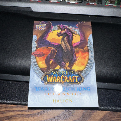 2023 Upper Deck World Of Warcraft Wrath of Lich King Halion Northrend Blizzcon