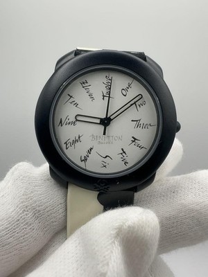 ヴィンテージ　benetton bulova 置時計 Benetton by Bulova Vintage Swiss Quartz Women's / Unisex Watch