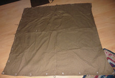 Zeltbahn NVA „Ein Strich Kein Strich“ Zeltplane Strichtarn DDR Ostalgie *