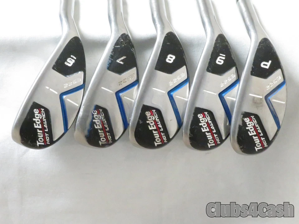 Tour Edge Hot Launch E522 Ironwood Irons Mitsubishi Fubuki HL Series 60S 6-P - Image 3 of 4