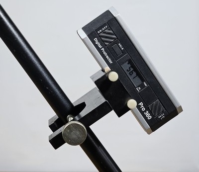 Fabricator's Digital Protractor PRO3600 & Mitler Brothers Tubeing Mount Clamp