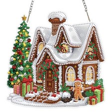 Christmas Diamond Art Hanging Kits for Adults Kids Diamond Art Christmas House