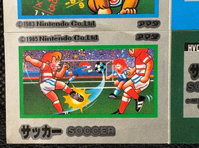 Donkey Kong Jr. Soccer Famicom sticker Amada Nintendo Very Rare