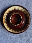 Pfaltzgraff Vintage Gourmet Brown Drip Glaze 12” Dip Serving Bowl Tray-#C4