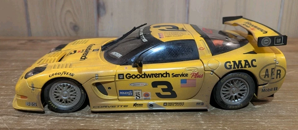 ACTION 1:18 Scale #3 Earnhardt/Jr 2001 Corvette C5R Raced Ver. Rolex 24HR *READ - Image 2 of 4