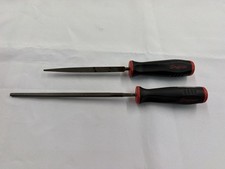 Snap-on 2-piece File Set Soft Grip Instinct Handles Sghf614 Usa Hand Tools Snap-on 2-piece File Set Soft Grip Instinct Handles Sghf614 Usa Hand Tools