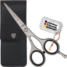 3 Swords Germany Professional BEARD MUSTACHE HAIR SCISSORS, Stainless Steel