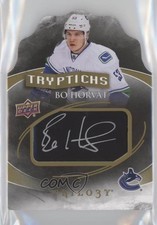 2015-16 Upper Deck Trilogy Tryptichs Auto 28/80 Bo Horvat #T-VAN2 Auto 1q2