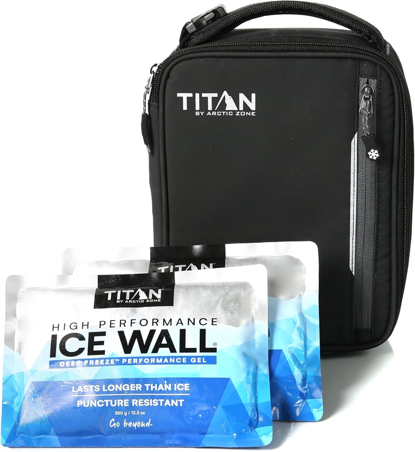 With 2 250g Ice Walls&reg;, Black Ice