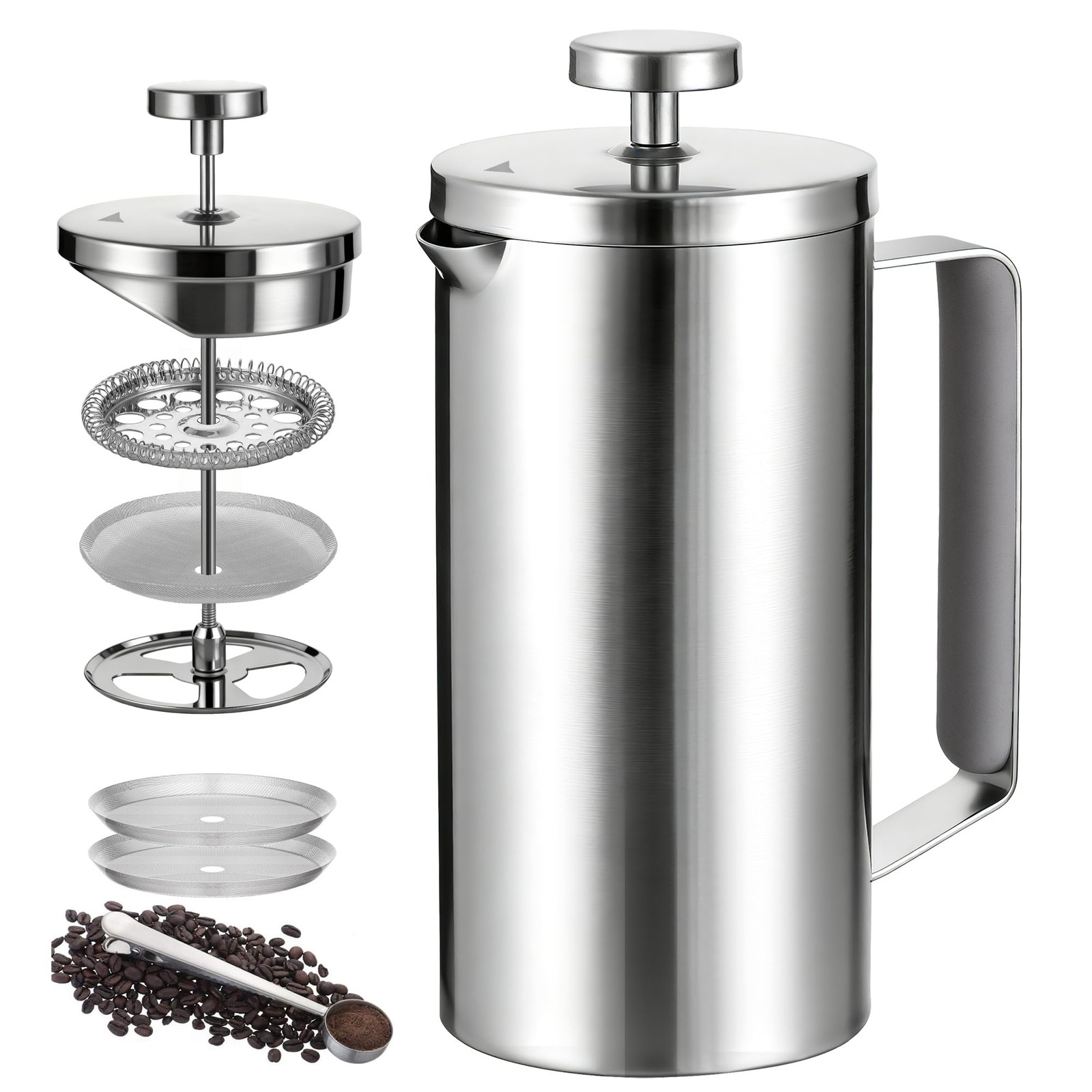 Coffee Maker 600ml Doublewall Insulated 20 Oz 24 Cups
