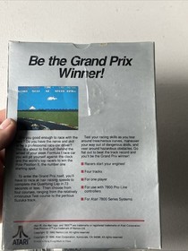 Pole Position II (Atari 7800, 1986) Factory Sealed Crushed Box