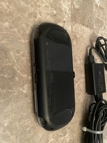 Sony PlayStation Vita PCH-1001 Black Working With Charger And 4GB Memory Card