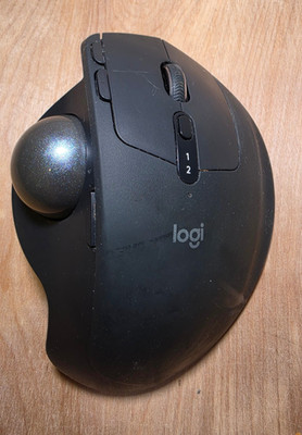 Logitech MX ERGO Advanced Kabellose Trackball Maus - ohne USB-Empfänger