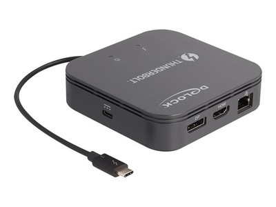 Delock Thunderbolt 3 Mini Docking Station 8K DisplayPort / HDMI / USB 87789