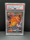 2019 POKEMON SM BLACK STAR #SM211 CHARIZARD GX PROMO-HIDDEN FATES TINS PSA 8