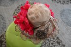 Women Kentucky Derby Church Dress Hat Lace Bridal Tea Party Wedding — photo 3