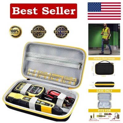 Wire Tracer Tone Generator & Probe Kit Case for Ethernet, Telephone, Video - Bla