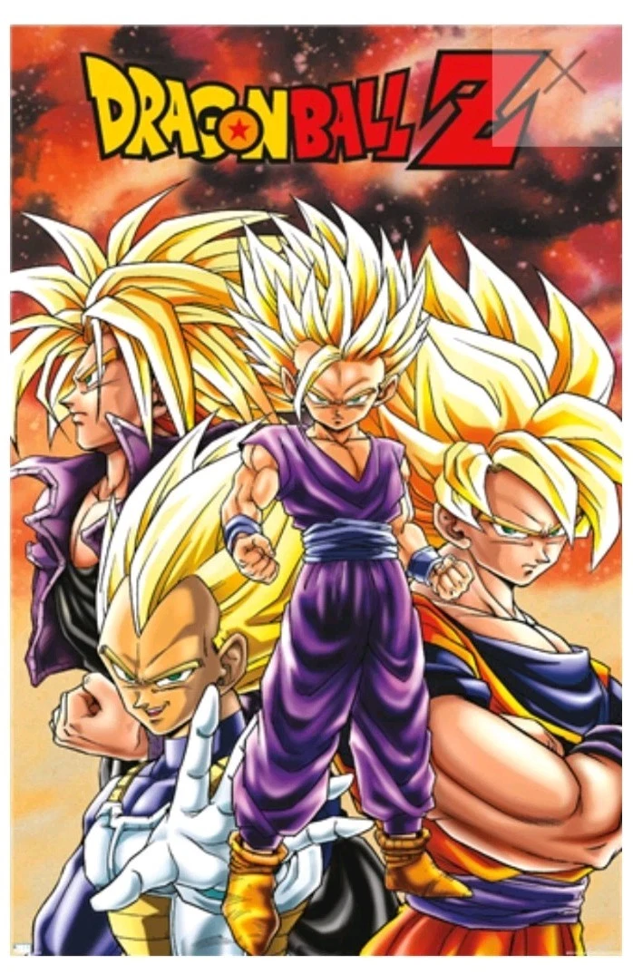 Dragon Ball Z Poster In Collectible Dragonball Z Anime Items for