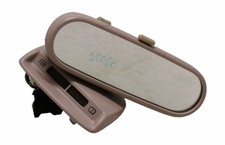 2000-2001 Volkswagen Beetle Rear View Mirror With Digital Clock Oem 1504504 2000-2001 Volkswagen Beetle Rear View Mirror With Digital Clock Oem 1504504