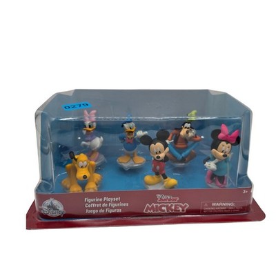 Disney Junior Mickey Mouse Clubhouse Figurine Playset 6 Piece Character Set /UU