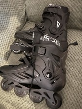 Roller Skates Liku Men Size 10 EU 44 Inline Skates Black